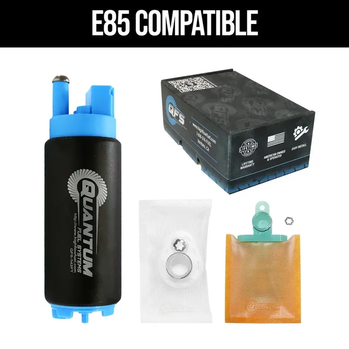 QFS Performance 340LPH E85 In-Tank Fuel Pump, QFS-342FT-S