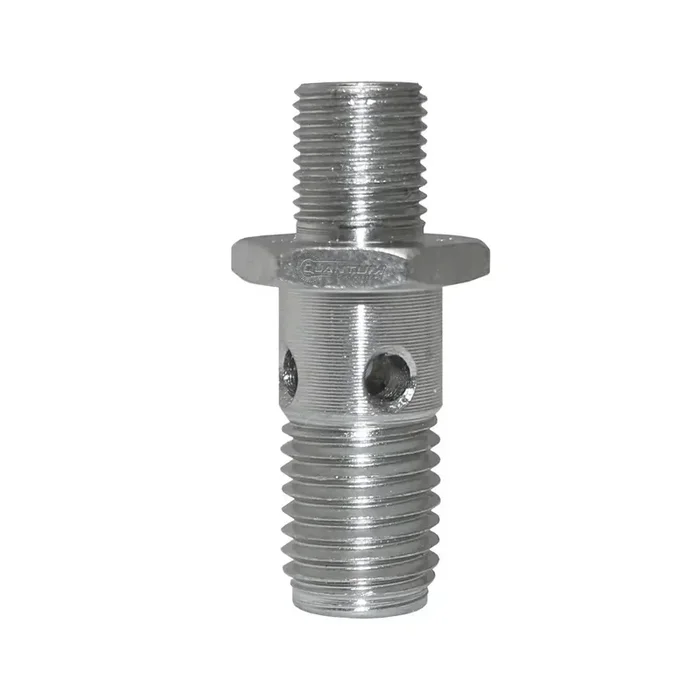 QFS Quantum 12mm Banjo Bolt Straight Male Thread Inline Fuel Pump Adapter Fitting, QFS-FT27, Replaces 128-3027