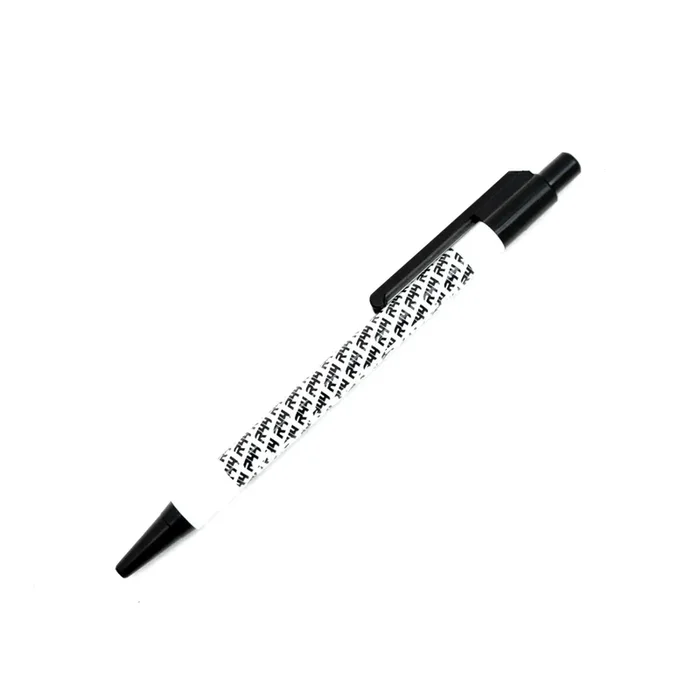R44 Ballpoint Pen with Performance Design in Gloss White and Blue Ink