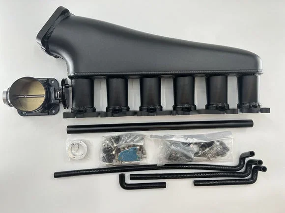 RB20 RB20DET Intake Manifold Fuel Rail Throttle Body 90mm GTR Skyline TB Swap