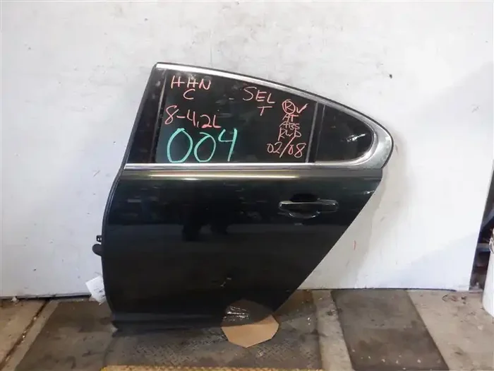 REAR DOOR Jaguar XF 2009 09 2010 10 2011 11 2012 12 Left – 1105938