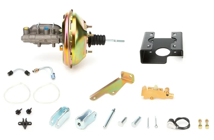 Right Stuff Detailing Brake Booster / Master Cylinder – 11 in OD – 1.125 in Bore – GM Fullsize Truck 1967-72