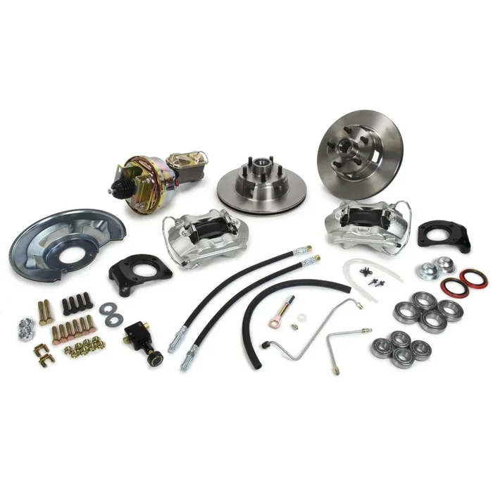Right Stuff Detailing Street Series Brake System – Disc Conversion – Front – 1 Piston Caliper – 11 ” Rotors – Offset Hat – Iron