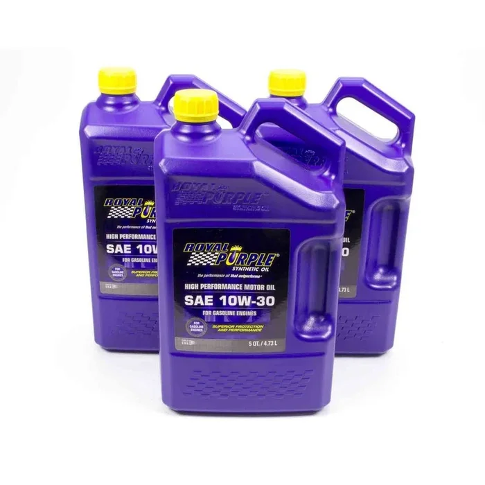 Royal Purple® High Performance Motor Oil – 10w30 – 5 Quart Bottle (Case of 3)