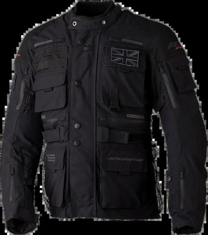 Rst 556-2986046 102986BLK-46 PRO SERIES AMBUSH CE JACKET BLACK/BLACK TEXTILE XL