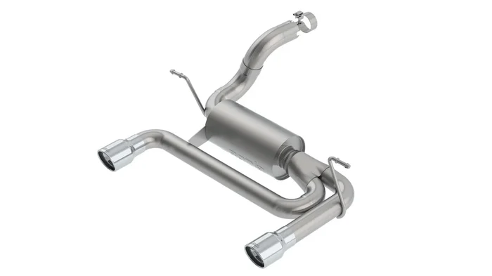S-Type Axle-Back Exhaust for Jeep Wrangler 3.6L 2018+ | #11956 | Borla