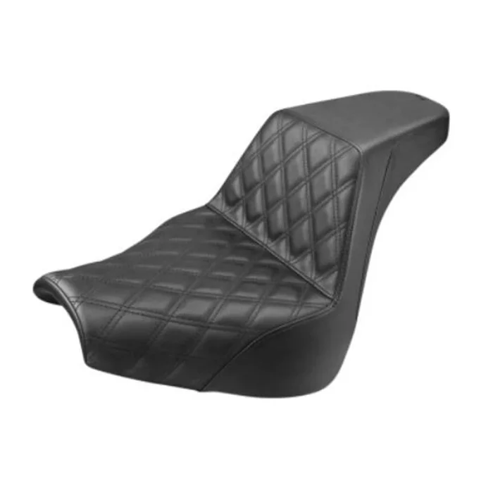 Saddlemen Step Up Seat – Driver’s Lattice Stitched – Black 818-31-172