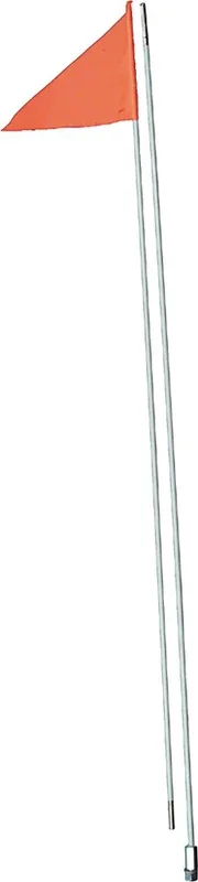 Safety 36-2091 #6A 2 PIECE FIBER POLE – STRAIGHT MOUNT SAFETY FLAG