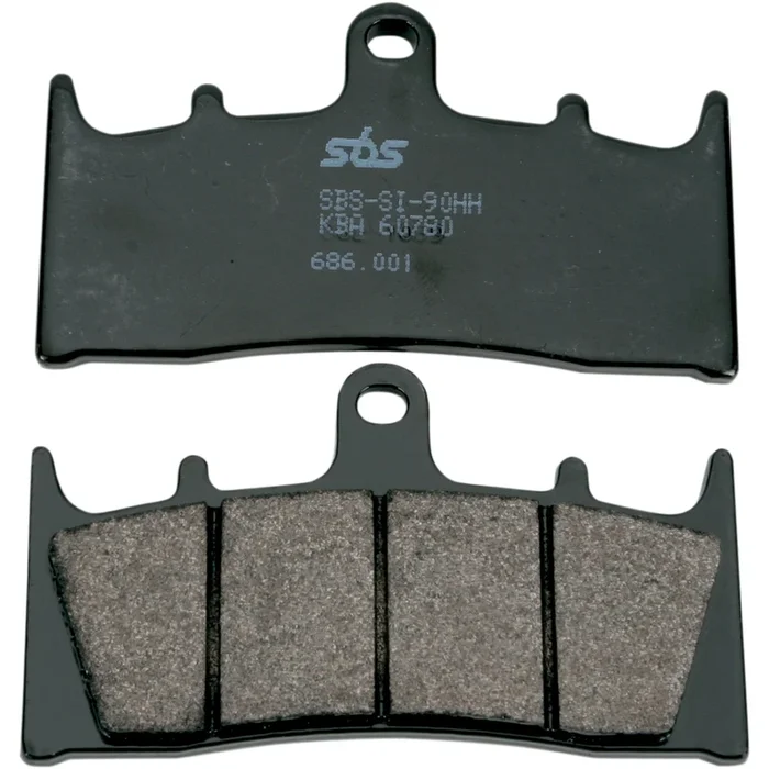 SBS 1722-0702 686HS HS Street Excel Sintered Front Brake Pads HS Brake Pads – Kawasaki/Suzuki – 686HS
