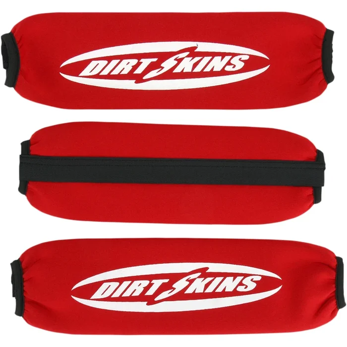 SCHAMPA & DIRT SKINS 0431-0124 DS20-3 Shock Covers front/rear – red