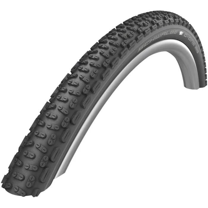 Schwalbe G-One Ultrabite Tire – 700 x 38, Tubeless, Folding, Black 11654035.02
