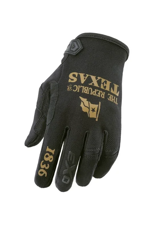 Scorpion Exo 75-6174M G49-084 MOTO-FLEX GLOVES LONE STAR BLACK/GOLD MD