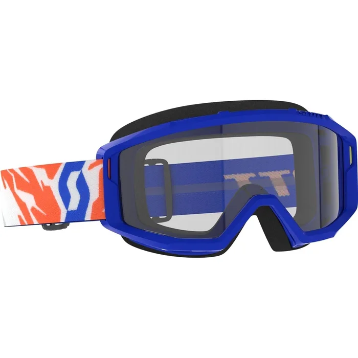 Scott Primal Youth Goggles – Blue/Clear [MPN: 403026-0003043]