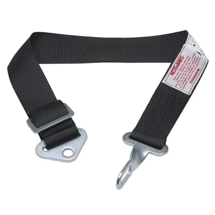 Simpson Bolt-In Anti-Submarine Belt – Camlock – Black