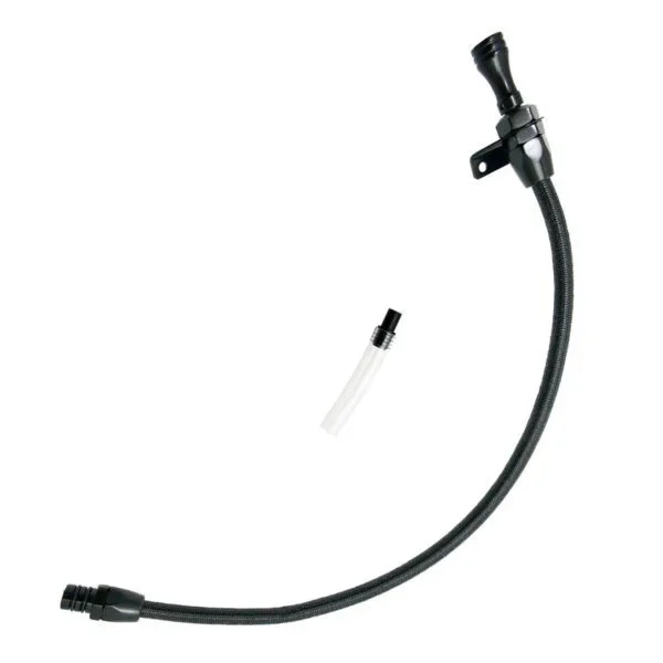 Specialty Products Flexible Transmission Dipstick – Braided Stainless – Black – Torqueflite