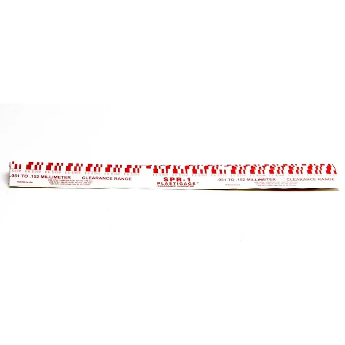 Speed Pro 0.002-0.003 ” Measurement Range Plastigauge Red – Set of 12