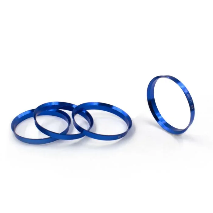 Spigot Ring Kit (Pack of 4) 73mm OD to 70.50mm ID for Mustang 2015-23 | #73-7050M | Coyote Accessories