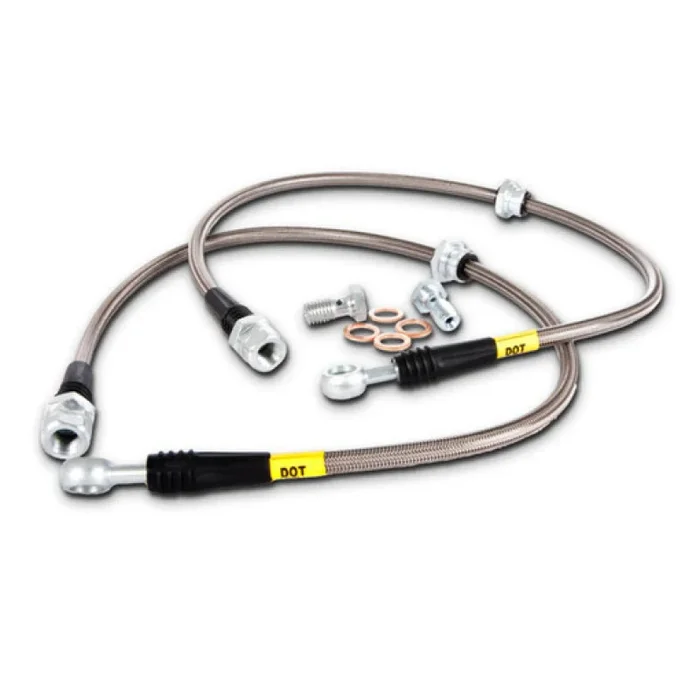StopTech Braided Stainless Brake Hose – Vinyl Coated – BMW