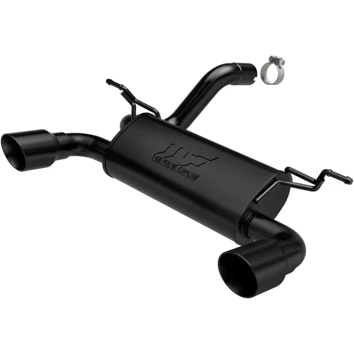 Street Series Axle-Back Exhaust (Black) for Jeep Wrangler / Wrangler Unlimited 2.0L / 3.6L 2018-25 | #19388 | MagnaFlow