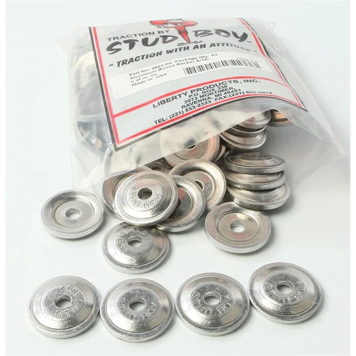 Stud Boy Power Plate Round Backers 84/Pack [MPN: 2554-P8]