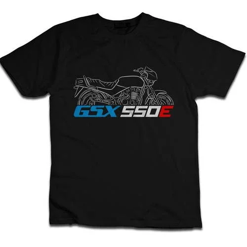 Suzuki GSX 550E 1983-1986 T-Shirt, Motorcycle Tee for Riders