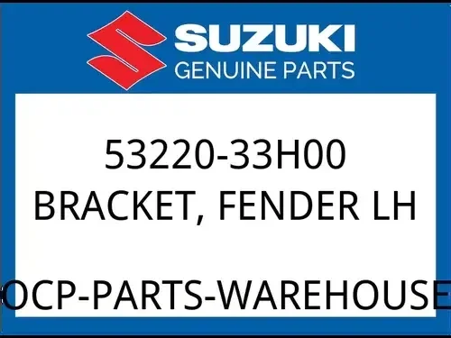 Suzuki OEM Part 53220-33H00 BRACKET, FENDER LH