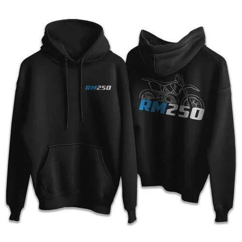 Suzuki RM250 2001-2002 Hoodie, Motorcycle Hoodie Pullover for Riders