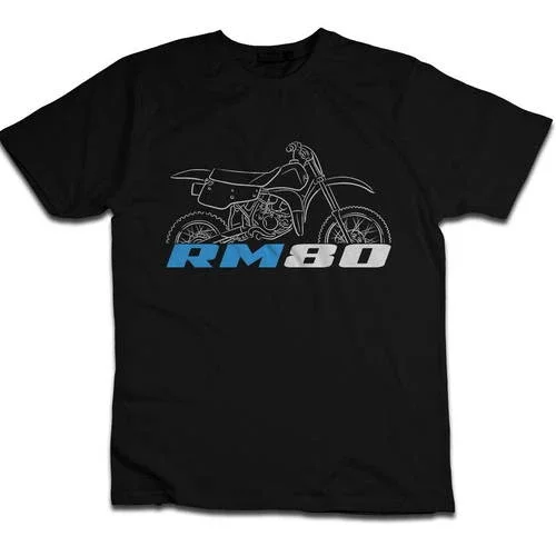 Suzuki RM80 1990-2001 T-Shirt, Motorcycle Tee for Riders
