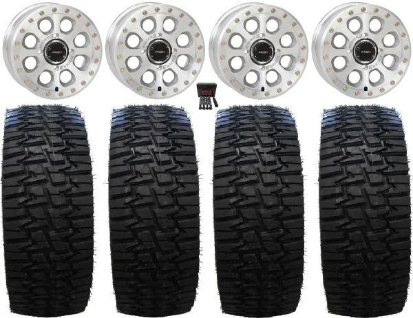 System 3 SB-7 15″ Wheels Mh (6+1) 33″ Desert Race Tires Can-Am Commander Maverick Renegade Outlander Defender