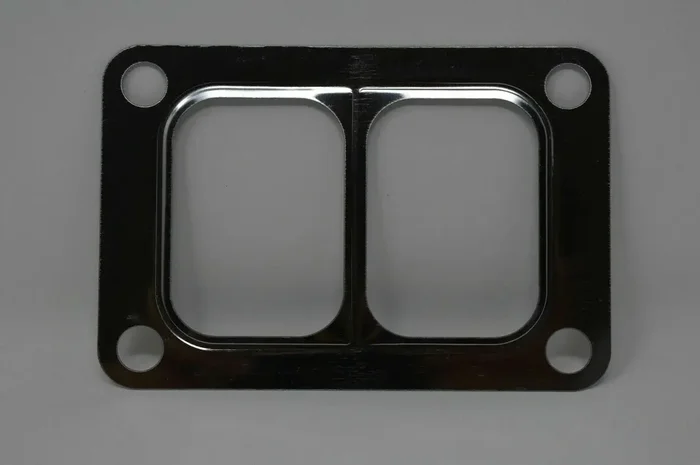 T6 Turbo Manifold Inlet Flange Gasket Twinscroll Divided 304 Stainless Steel Usa