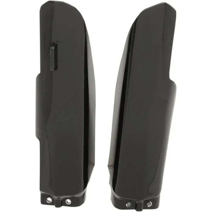 UFO 0412-0251 SU03907-001 Suzuki Fork Tube Protectors Fork Tube Protectors – Black – RM85