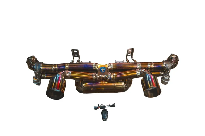 Valvetronic Porsche Universal Fitment 2019-2025 Exhaust System POR.718.GT4.VSES.TI