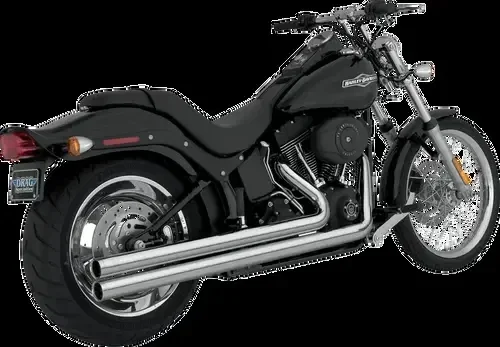 VANCE & HINES Big Shots Exhaust – Chrome – Long 17923
