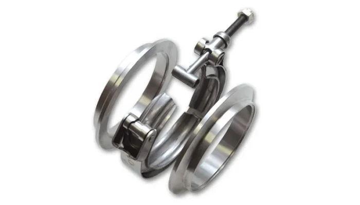 Vibrant Performance 3 ” Aluminum V-Band Flange Assembly