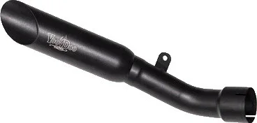 Voodoo 12-8106BK VEGSXR1K7B SLIP-ON SUZ BLACK SINGLE CONVERSION GSX-R1000