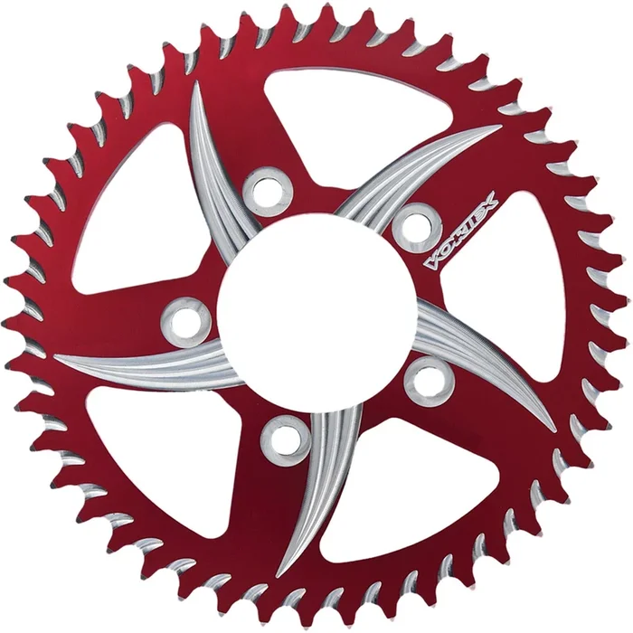 Vortex CAT5 Rear Aluminum Sprocket Red – 520 – 38-Tooth 211ZR-38