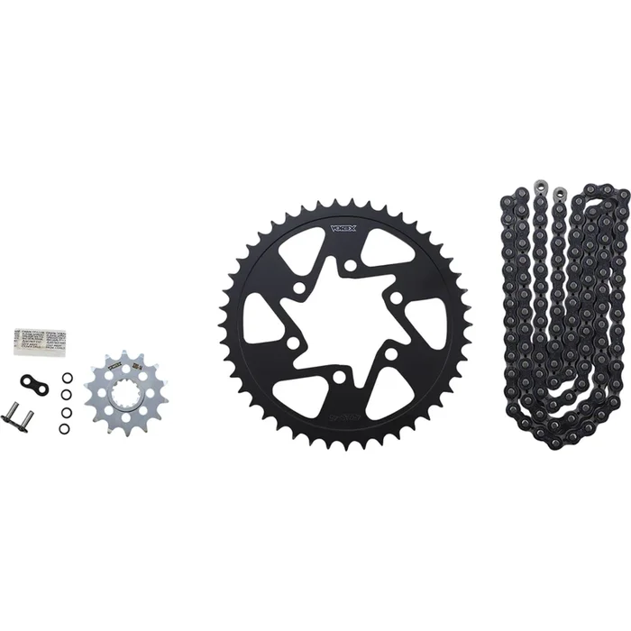 Vortex Chain Kit – Black for Kawasaki 2019-2021 Ninja ZX-6R [MPN: CK4219]