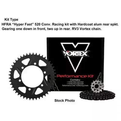 Vortex Yamaha FZ1 2001-2005 V3 Chain Sprocket Kit 15-45 520RX3