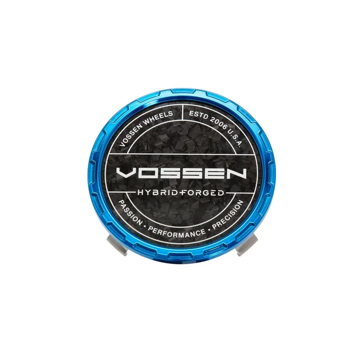 Vossen Hybrid Forged Carbon Billet Sport Cap for VF & HF Series Wheels (Fountain Blue) – Forged Carbon