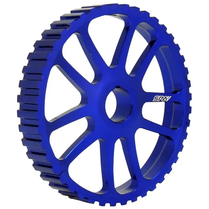VW 74-98 8V Y series lightweight fixed cam pulley / intermediate shaft – Blue