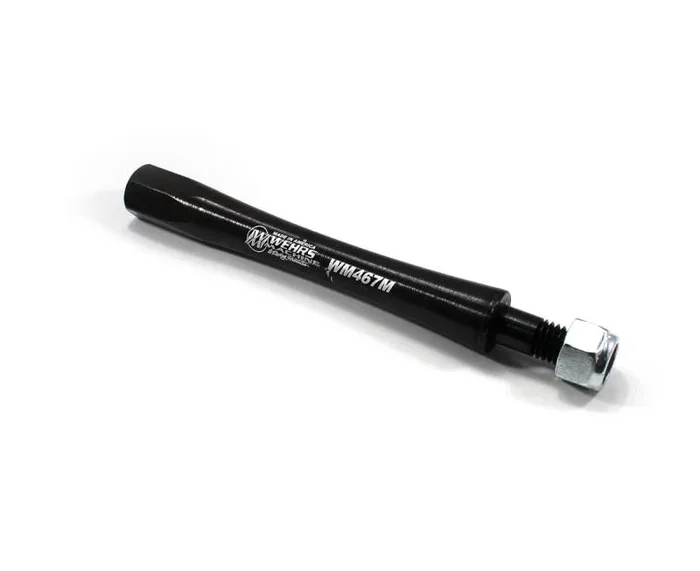 Wehrs Machine Idler Arm Bolt – 12 mm x 1.25 Thread – 7.250 in Long – Hex Head – Black Oxide