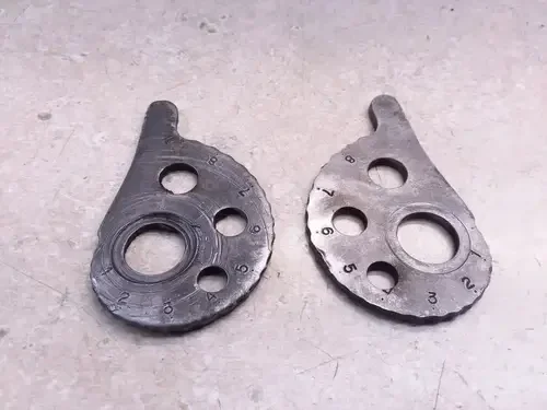 Yamaha 250 DT DT250 Enduro Chain Adjuster Pair Vintage 1978 ANX-C30