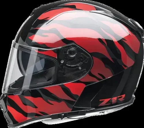 Z1R Warrant Helmet – Panthera – Black/Red – Large 010115208