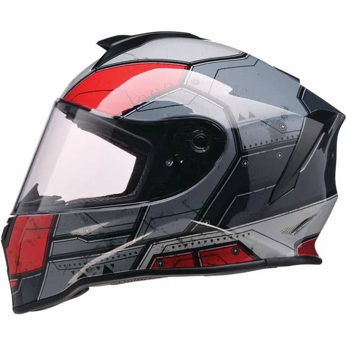 Z1R Youth Warrant Helmet – Sentinel – Red