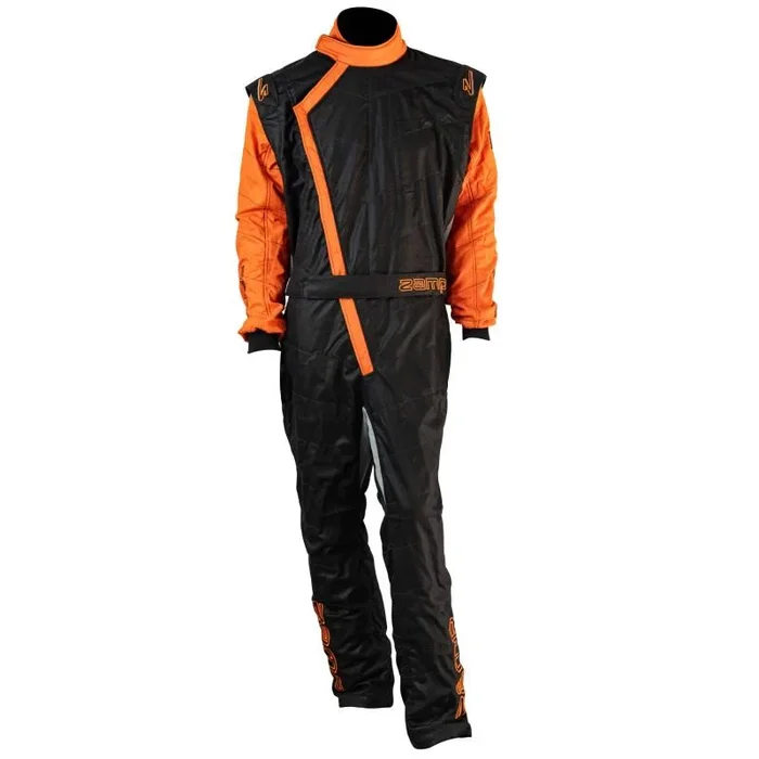 Zamp ZR-40 Race Suit – Black/Orange