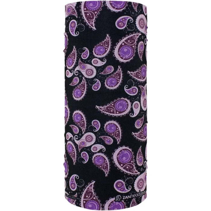ZAN HEADGEAR 2502-0084 T228 Motley Tube® purple paisley