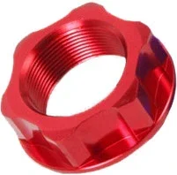 Zeta 634-8216R ZE58-2323 STEERING STEM NUT & BOLT RED M26X32-P1.0 H10