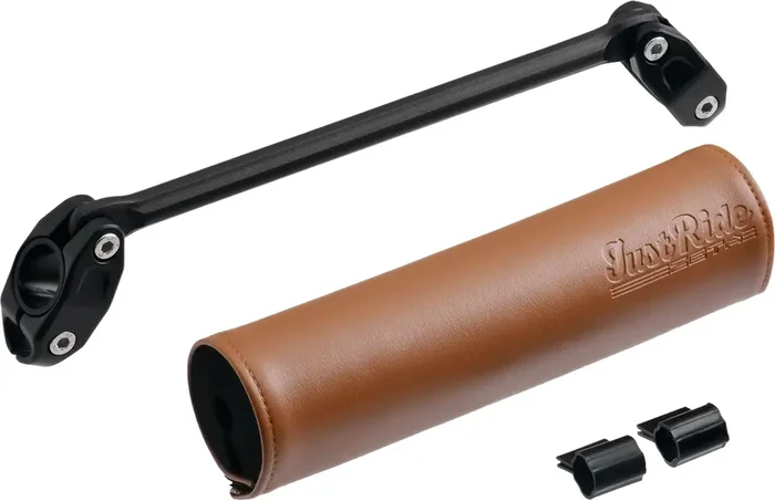 ZETA HANDLEBAR BAR PAD SET 200MM BROWN PAD W/220MM BRACE
